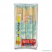 good2Box Premium Disposable UV Treated Bamboo Chopsticks Transparent Clear Sleeved Separated 7.87 Bag of 50 - B07BKZ9MQ3